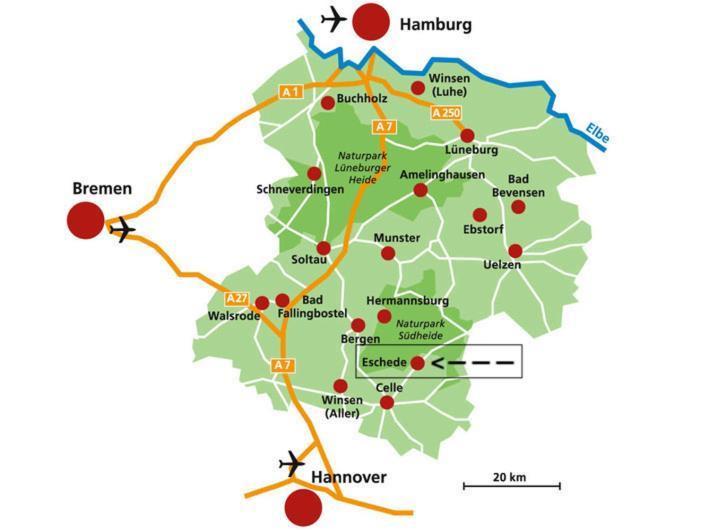 Ferienhaus Luneburger Heide Eschede Kültér fotó